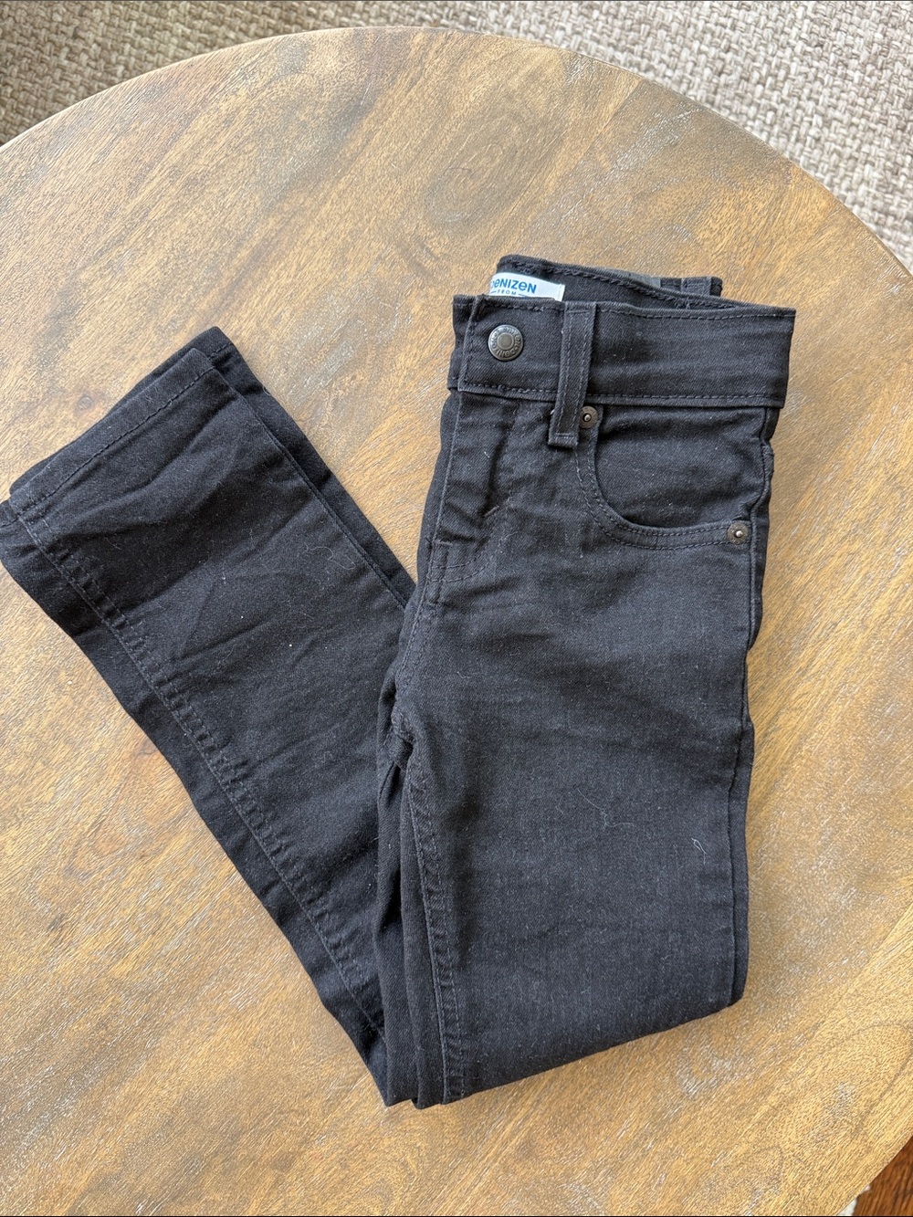 Denizen from Levi's Black Kids Slim Black Jeans Size 7